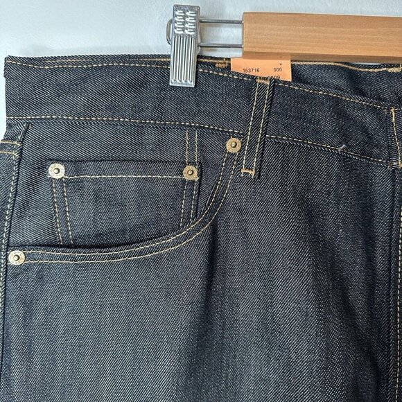 Vintage 90s 501 XX Levis Shrink To Fit Deadstock Raw Jeans 40x34 NWT Made in USA - Picture 11 of 14